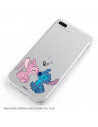 Funda para Huawei P8 Oficial de Disney Angel & Stitch Beso - Lilo & Stitch