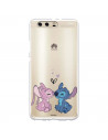 Funda para Huawei P10 Plus Oficial de Disney Angel & Stitch Beso - Lilo & Stitch