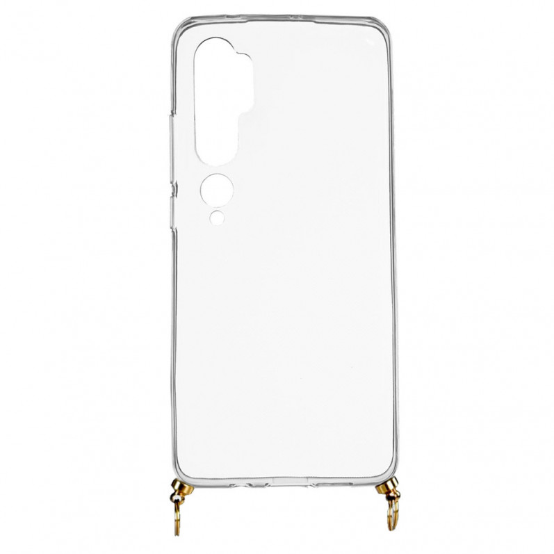 Funda Silicona Colgante Transparente para Xiaomi Mi Note 10- La Casa de las Carcasas