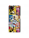 Funda para Xiaomi Redmi 9C Oficial de Disney Mickey Comic - Clásicos Disney