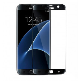 Cristal Templado Completo Negro Samsung Galaxy S Edge