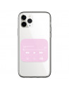 Cover Smartphone - Canzone personalizzata Rosa Pastello