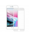 Vetro Temperato Completo Bianco per iPhone SE