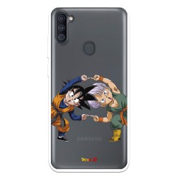 Funda para Samsung Galaxy M11 Oficial de Dragon Ball Goten y Trunks Fusión - Dragon Ball