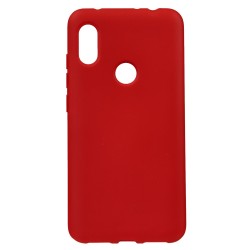 Funda Ultra Suave Roja para Xiaomi Redmi Note 6 Pro