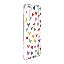 Funda para Xiaomi Redmi Note 8T Dibujo Corazones Paint