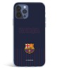 Funda para iPhone 12 del Barcelona Barsa Fondo Azul - Licencia Oficial FC Barcelona