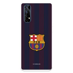 Funda para Realme 7 del Barcelona Rayas Blaugrana - Licencia Oficial FC Barcelona