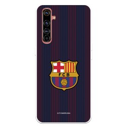 Funda para Realme X50 Pro del Barcelona Rayas Blaugrana - Licencia Oficial FC Barcelona