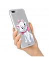 Funda para Xiaomi Mi 10T Lite Oficial de Disney Marie Silueta - Los Aristogatos