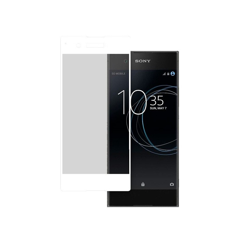 Cristal Templado Completo Blanco para Sony Xperia XA1