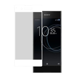 Cristal Templado Completo Blanco para Sony Xperia XA1