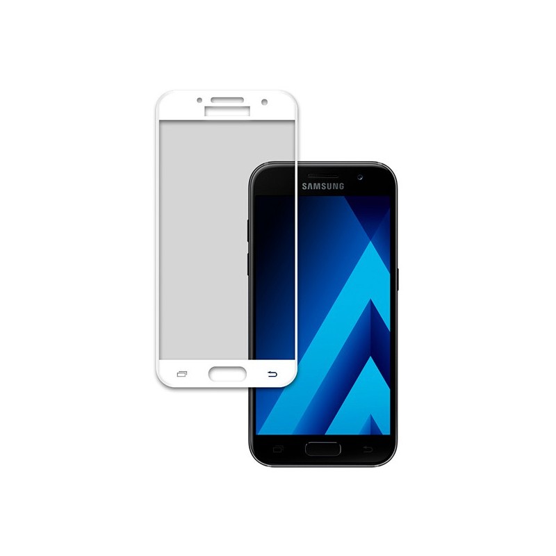 Cristal Templado Completo Blanco para Samsung Galaxy A3 2017