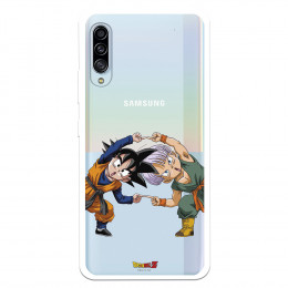 Funda para Samsung Galaxy A90 5G Oficial de Dragon Ball Goten y Trunks Fusión - Dragon Ball