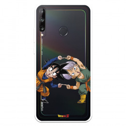Funda para Huawei P40 Lite E Oficial de Dragon Ball Goten y Trunks Fusión - Dragon Ball