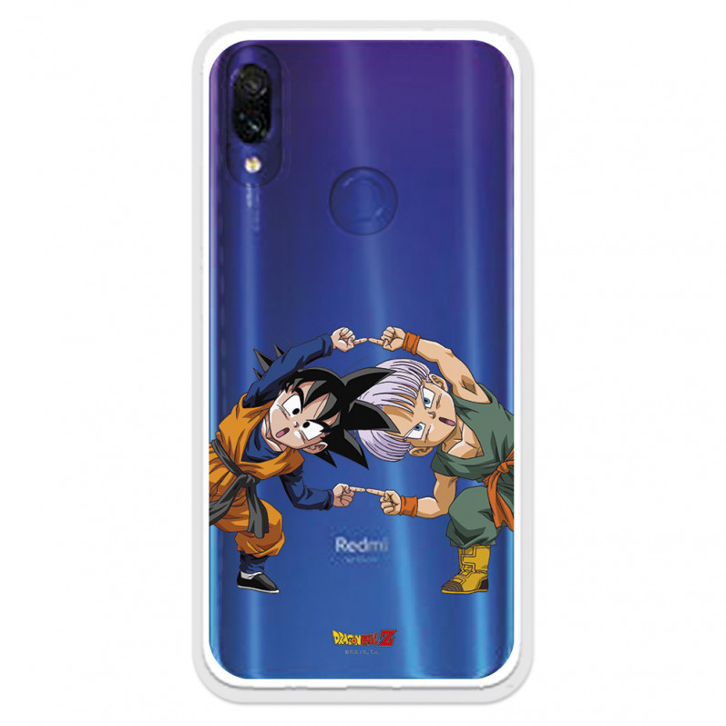Funda para Xiaomi Redmi 7 Oficial de Dragon Ball Goten y Trunks Fusión - Dragon Ball