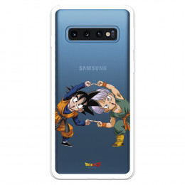Funda para Samsung Galaxy S10 Plus Oficial de Dragon Ball Goten y Trunks Fusión - Dragon Ball