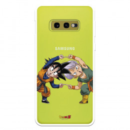 Funda para Samsung Galaxy S10e Oficial de Dragon Ball Goten y Trunks Fusión - Dragon Ball