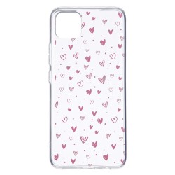 Funda Dibujo Corazones para Realme C11