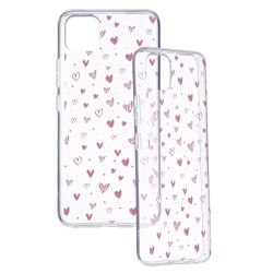 Funda Dibujo Corazones para Realme C11