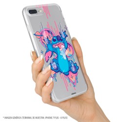 Funda para iPhone 12 Oficial de Disney Stitch Graffiti - Lilo & Stitch