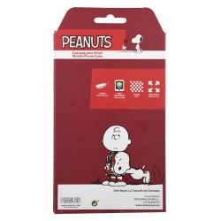 Funda para iPhone 12 Oficial de Peanuts Snoopy rayas - Snoopy