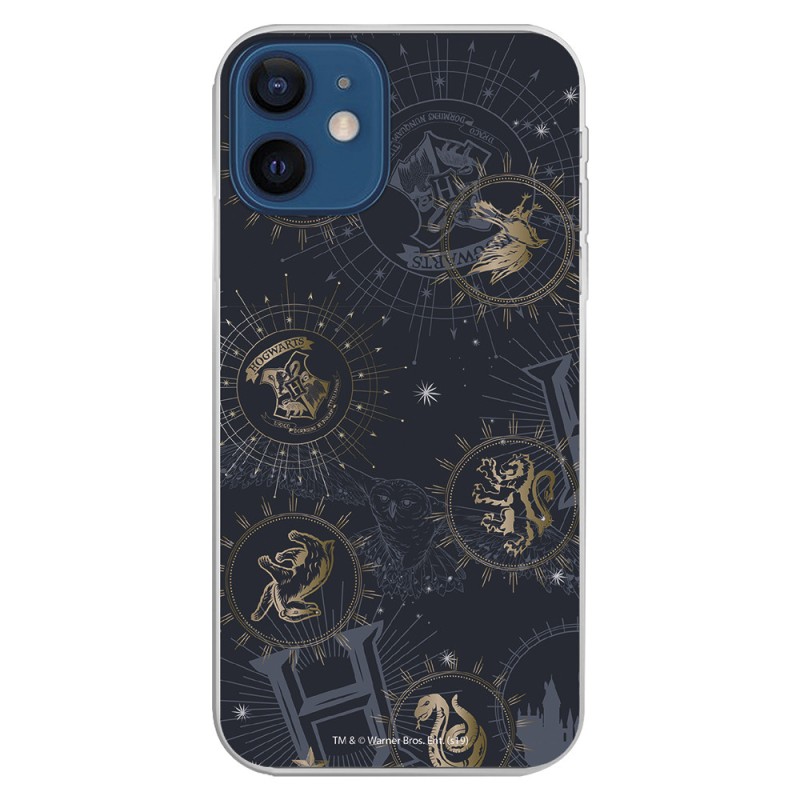 Funda para iPhone 12 Oficial de Harry Potter Insignias Constelaciones - Harry Potter