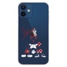 Funda para iPhone 12 Oficial de Disney Mickey y Minnie Love - Clásicos Disney