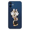 Funda para iPhone 12 Oficial de Disney Minnie Posando - Clásicos Disney