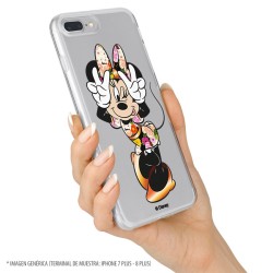 Funda para iPhone 12 Oficial de Disney Minnie Posando - Clásicos Disney