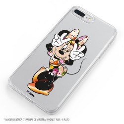 Funda para iPhone 12 Oficial de Disney Minnie Posando - Clásicos Disney