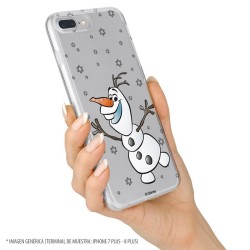 Funda para iPhone 12 Oficial de Disney Olaf Transparente - Frozen