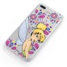 Funda para iPhone 12 Oficial de Disney Campanilla Flores - Peter Pan