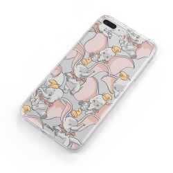 Funda para iPhone 12 Oficial de Disney Dumbo Siluetas Transparente - Dumbo