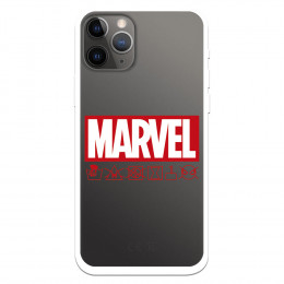 Funda para iPhone 11 Pro Oficial de Marvel Marvel Logo Red - Marvel