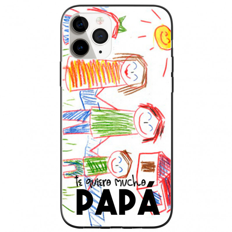 Cover Smartphone Personalizzata Día del Padre - Letras En Nero