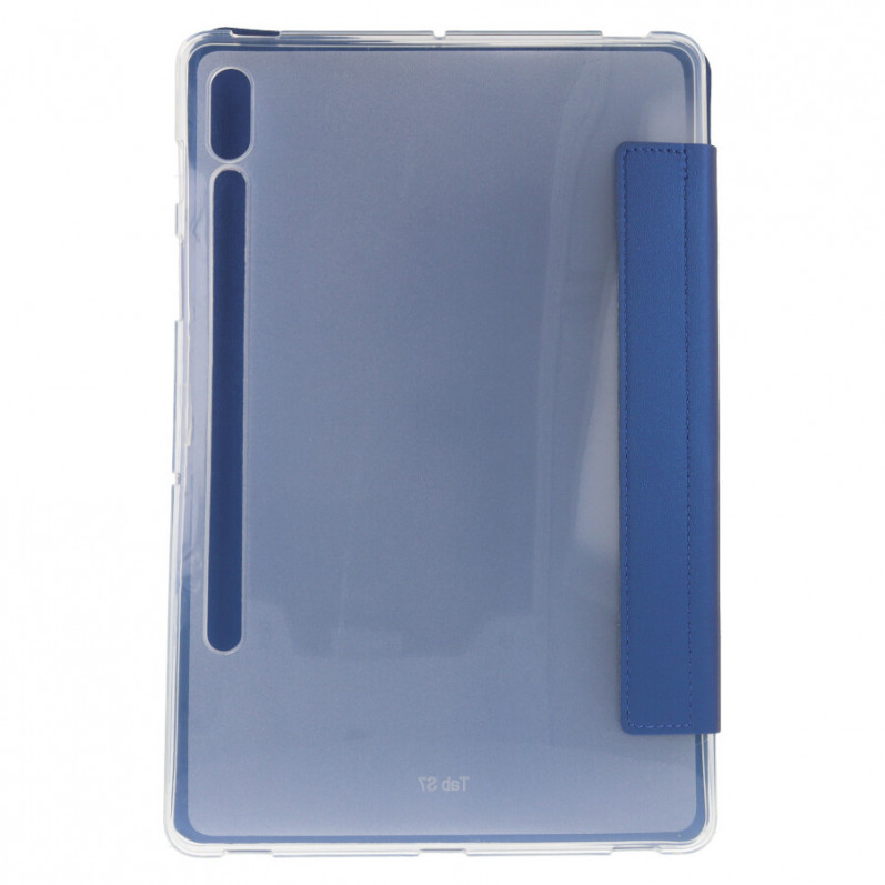 Cover Tablet per Samsung S7 Plus Flip Cover Blu