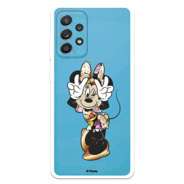 Funda para Samsung Galaxy A52 5G Oficial de Disney Minnie Posando - Clásicos Disney