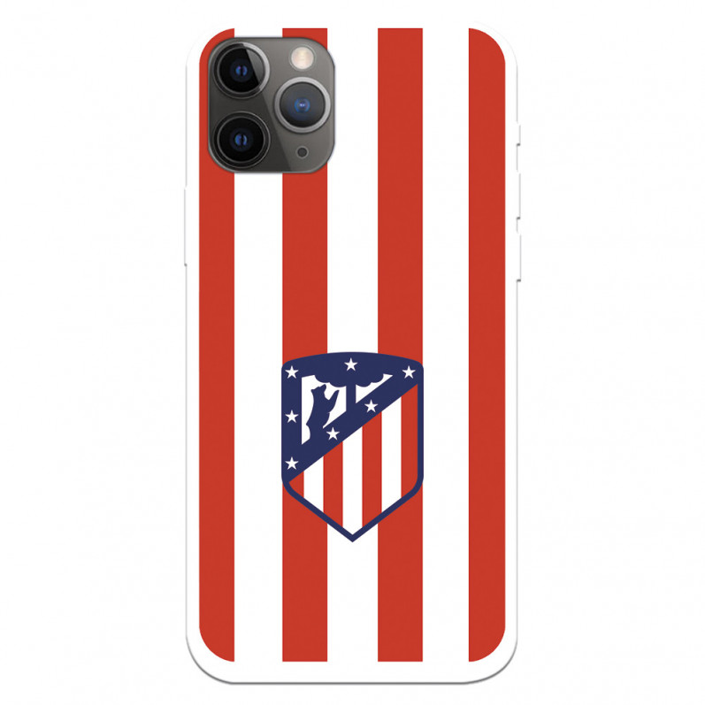 Cover per iPhone 11 Pro del Atleti Stemma Biancorosso - Licenza Ufficiale Atlético de Madrid