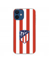 Cover per iPhone 12 Mini del Atleti Stemma Biancorosso - Licenza Ufficiale Atlético de Madrid