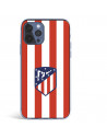 Cover per iPhone 12 del Atleti Stemma Biancorosso - Licenza Ufficiale Atlético de Madrid