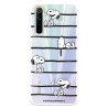 Funda para Realme 6 Oficial de Peanuts Snoopy rayas - Snoopy