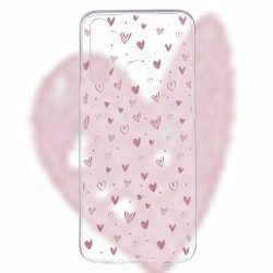 Funda Dibujo Corazones para Realme 6i