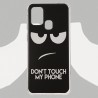 Funda Dibujo Don't Touch My Phone para Samsung Galaxy M31