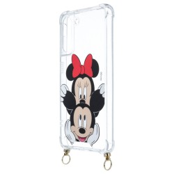 Funda Mickey y Minnie Asomado - Clásicos Disney para Samsung Galaxy S21 FE