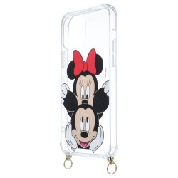 Funda Mickey y Minnie Asomado - Clásicos Disney para iPhone 13 Pro Max