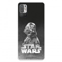Funda para Xiaomi Redmi Note 10 5G Oficial de Star Wars Darth Vader Fondo negro - Star Wars