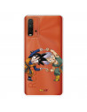 Funda para Xiaomi Redmi 9T Oficial de Dragon Ball Goten y Trunks Fusión - Dragon Ball