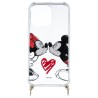 Funda Mickey y Minnie Beso Colgante - Clásicos Disney para iPhone 13 Pro