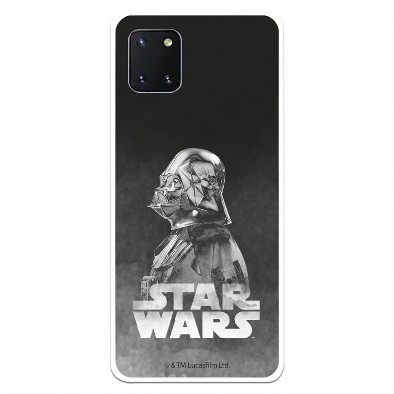 Cover per Samsung Galaxy A81 Ufficiale di Star Wars Darth Vader Sfondo Nero - Star Wars